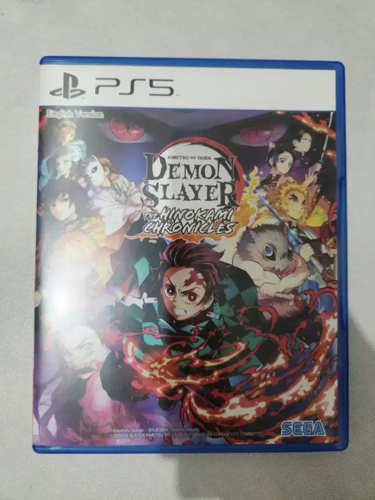 Game PS4 / PS5 Disc Version Bluray Termurah Demon Slayer