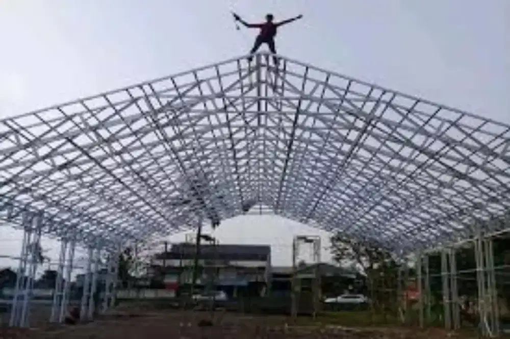 Pemasangan baja ringan