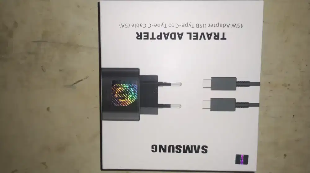 Charger Samsung 45 Watt Original