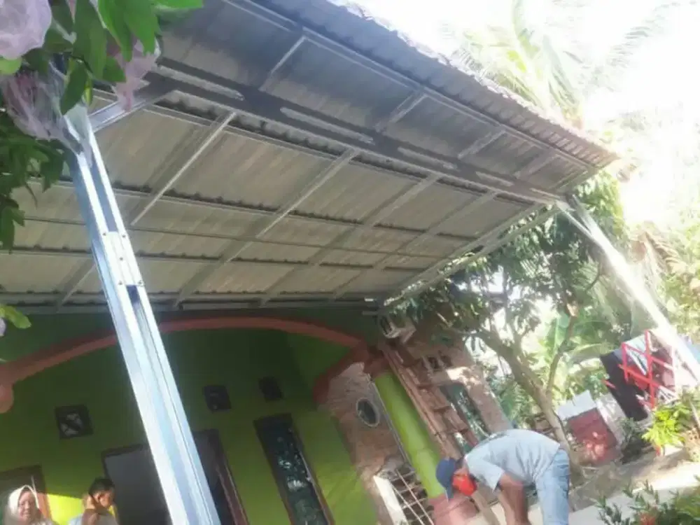 Kanopi baja ringan galvalum