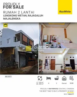 Dijual Rumah Siap Huni 2 Lantai di Lengkong Wetan Rajagaluh