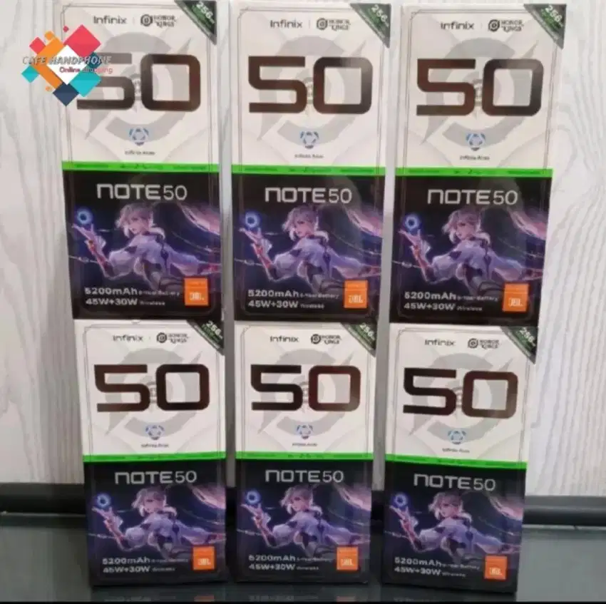 infinix note 50 8/256 garansi resmi