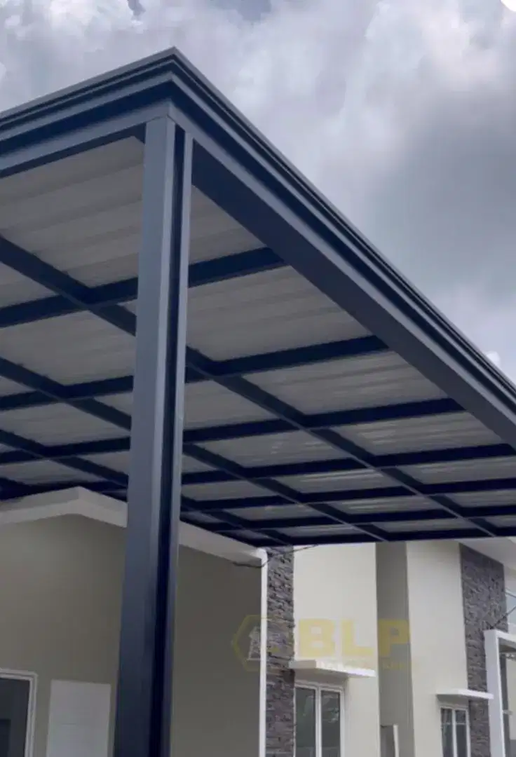 005 kanopi atap upvc alderon double layer