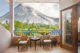 rumah villa pakem tanah sangat luas kolam renang jalan kaliurang KM 17