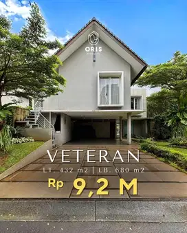 Minimalist Modern Townhouse, Posisi Hoek Area Veteran Bintaro