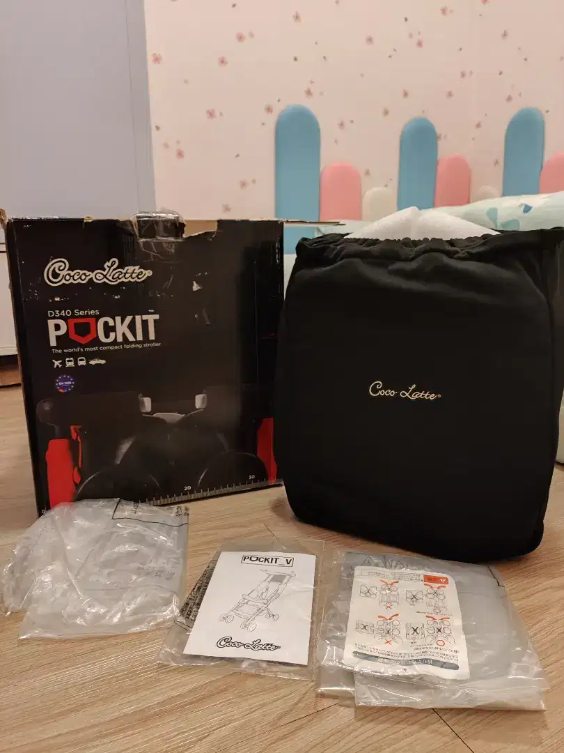 Stroller bayi Coco Latte Pockit Cabin Size