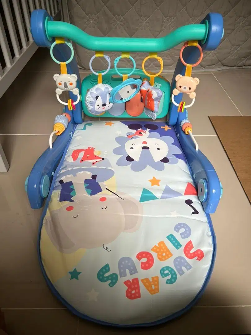 Baby walker & playmat