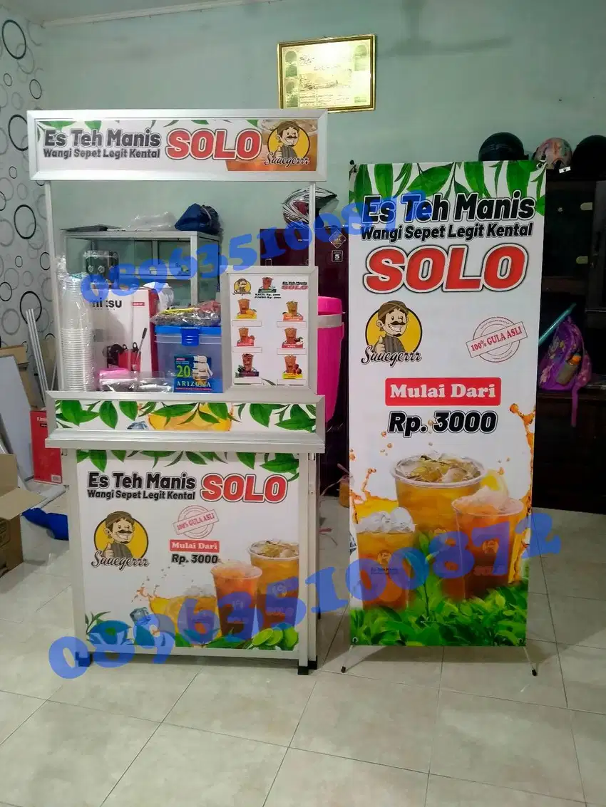 USAHA LENGKAP ES TEH SOLO VARIAN RASA