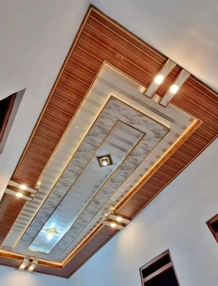 Melayani pemasangan plafon PVC dan partisi