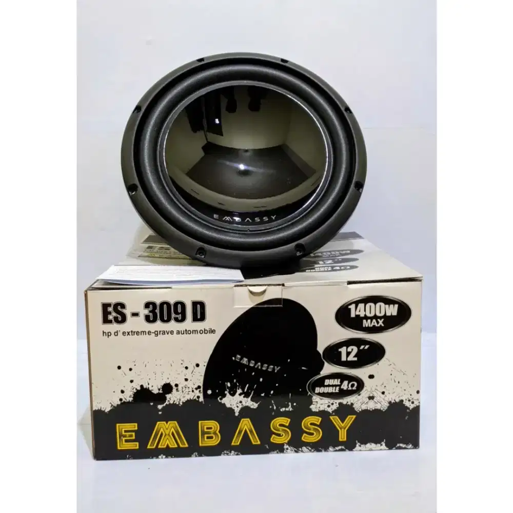 Subwoofer 12 inci embassy type 309