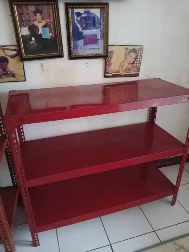 jual rak besi isi 3