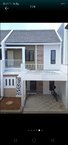 Rumah 2 lantai murah di sktr kawasan perumahan Hertasning aroepala