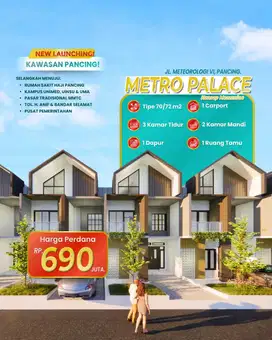 Rumah di Metro Palace Jalan meterologi VI Pancing