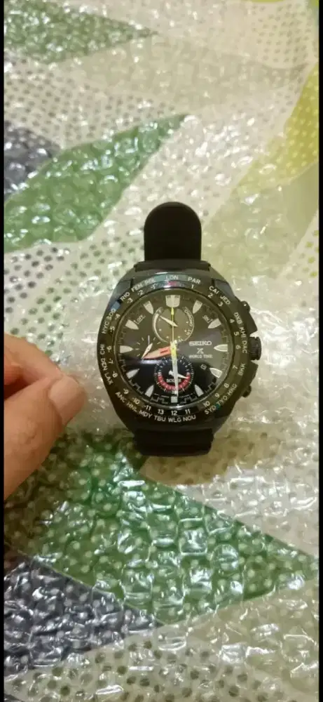 Seiko Prospex SSC551P1 Sea Solar Chronograph Dark Blue