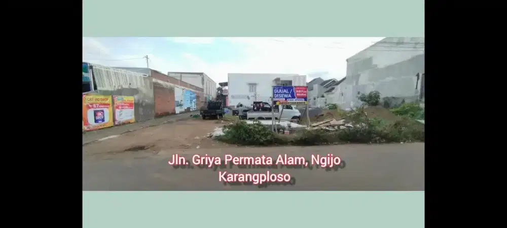 TANAH KOMERSIL  NOL JALAN POROS