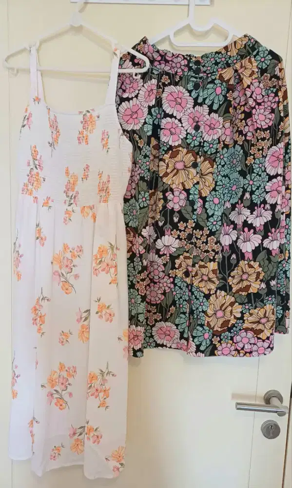 Dress dan rok bunga