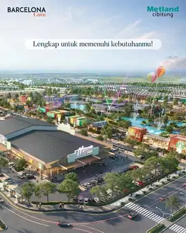 cicilan 3 jutaan , langsung terkoneksi statiun krl di dalam kawasan