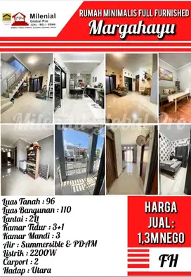 Dijual rumah siap huni full furnished harga nego
