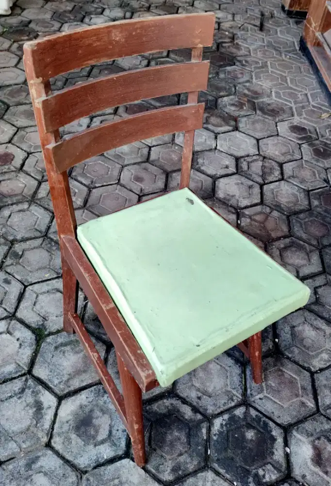 Kursi Makan Jati Tua Kuno ±100 tahun