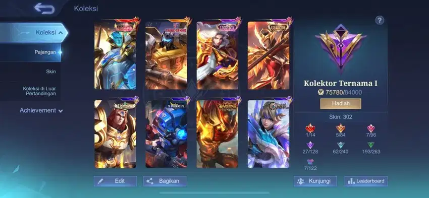 akun mobile legend