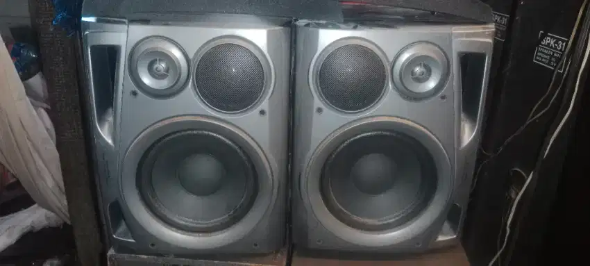 Speaker pasif Aiwa kondisi mulus normal jaya
