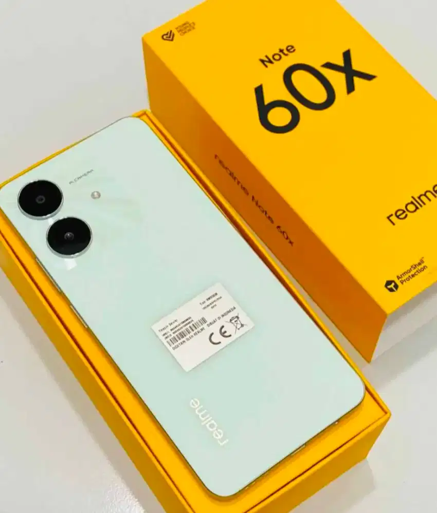 REALME NOTE 60X 4/128GB NEW SEGEL GARANSI RESMI TERMURAH