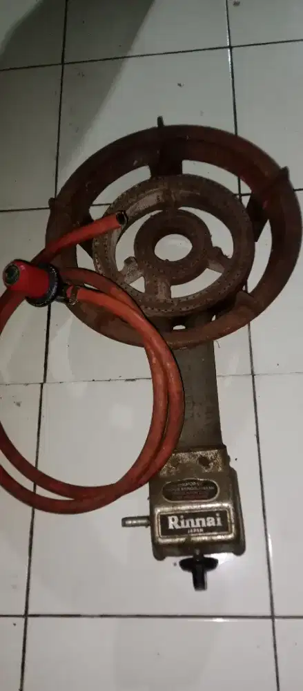 Kompor mawar rin nai tungku 1 jumbo besar lengkap selang regulator
