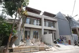 738.Rumah 2Lt Modern Kontemporer Fasilitas Umum Lengkap di Vila Dago