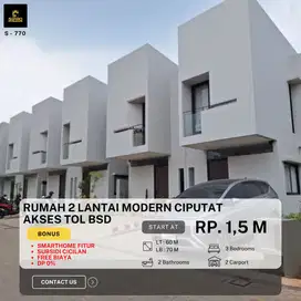 770.Hunian Exclusive 2lt Lokasi Cakep Pinggir Jl Raya Anti Masuk gang