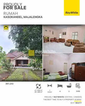 Dijual Rumah Luas di Kasokandel Majalengka
