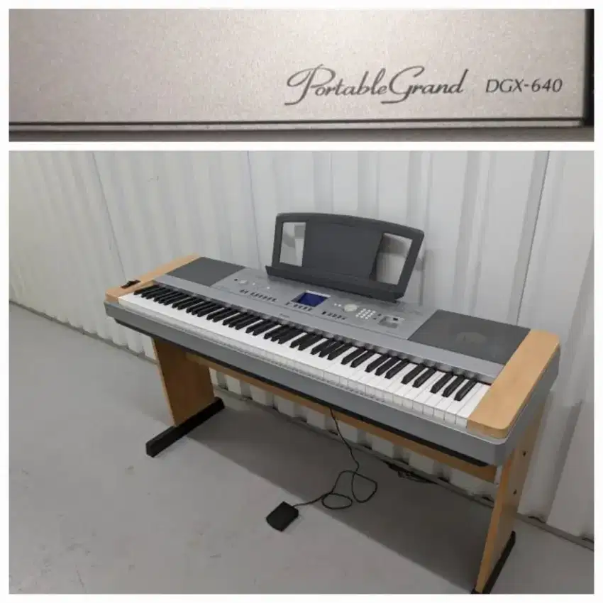 Preloved Keyboard Yamaha Portable Grand DGX-640