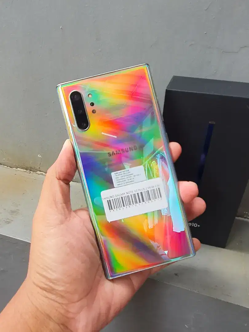 Note 10+ 12/256 resmi sein indo layar aman bersih mantab