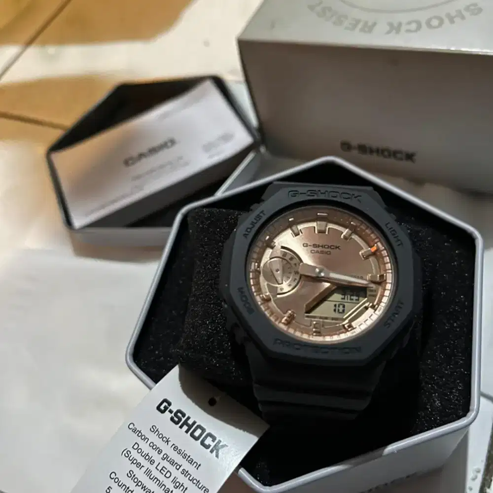 JAM TANGGAN CASIO GSOCk GMA S-2100 MD 5611 ORIGINAL BELUM DIPAKAI