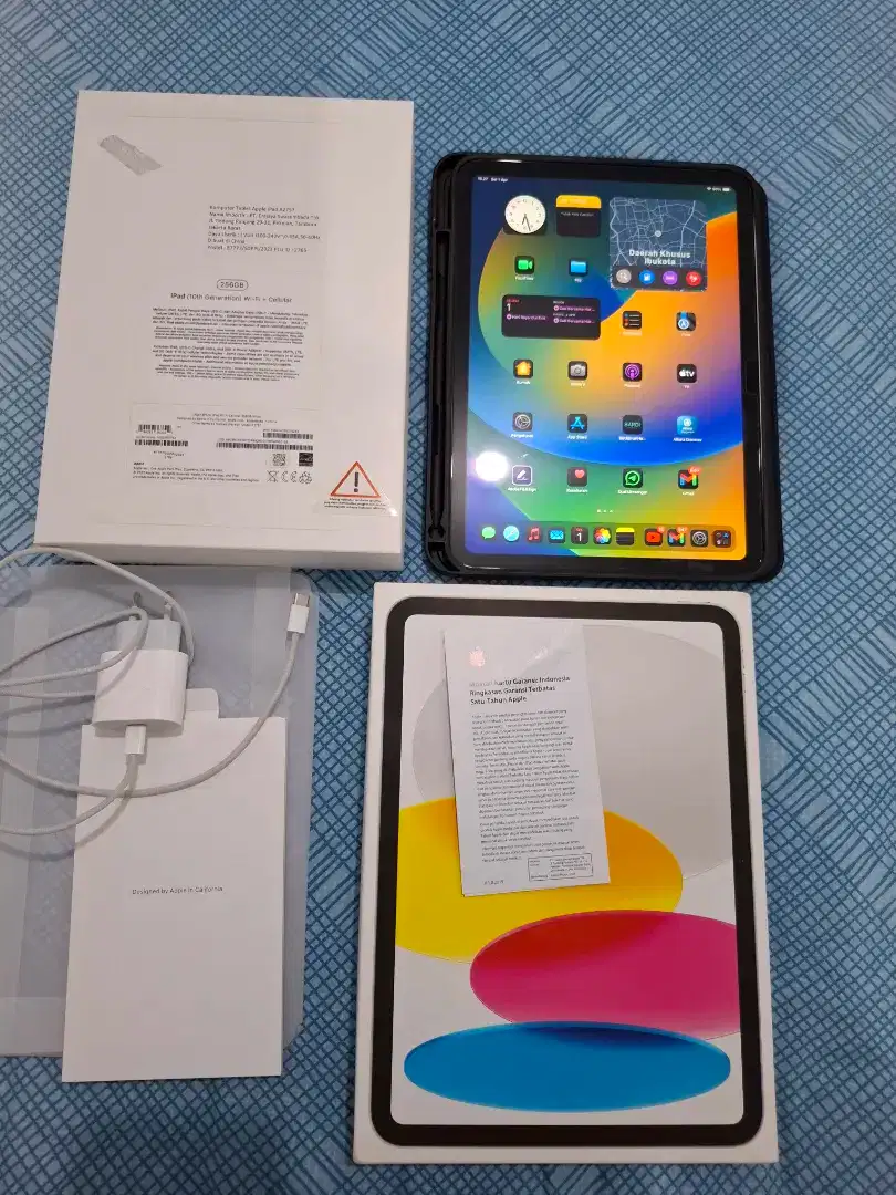 Ipad gen 10 256 Wifi + Cellular Ibox