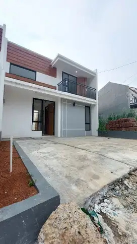 Rumah Siap Huni Cantik plus Mezzanine dan Balkon Dekat Stasiun Depok