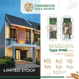 Rumah Smart Sistem dekat Trans Studio Cibubur 3 KT Siap Huni J-30230