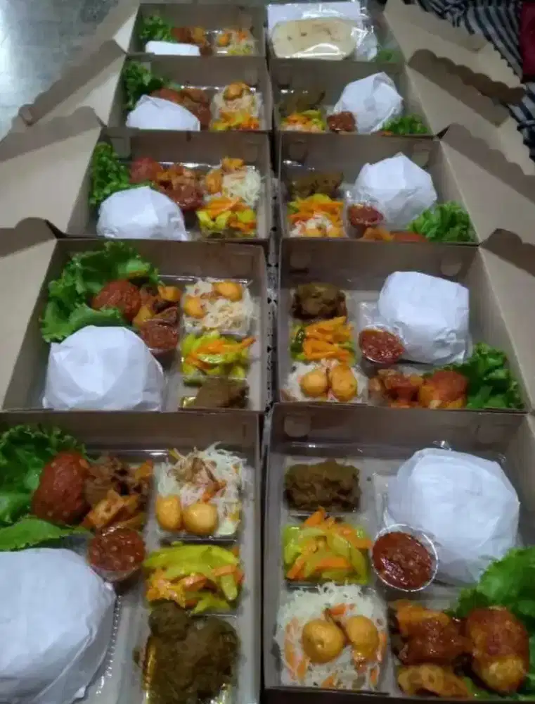 Nasi Kotak Komplit