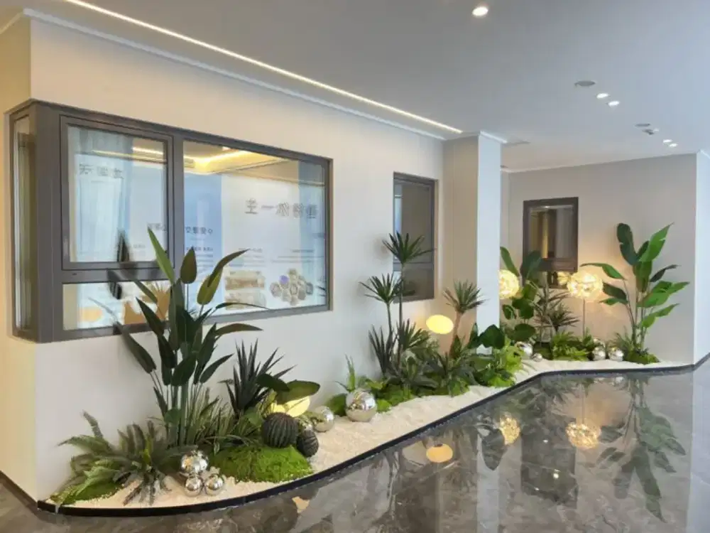 Jasa pembuatan taman kering taman pertikal taman otdor dll #12