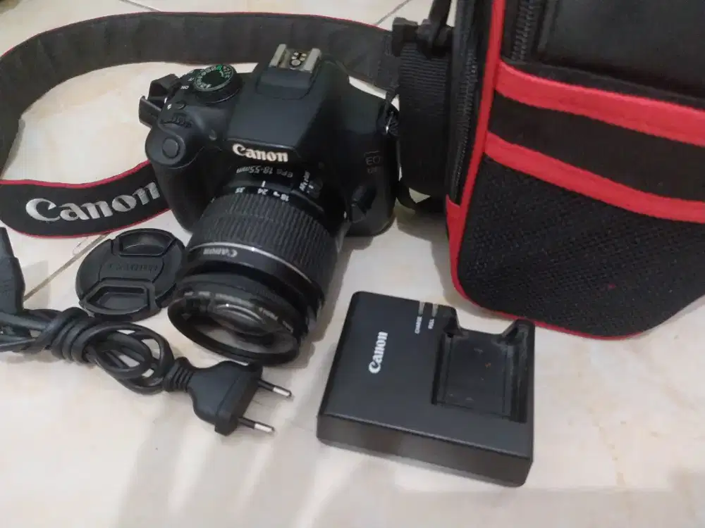 Kamera Dslr Canon 1200d mantap siap pakai