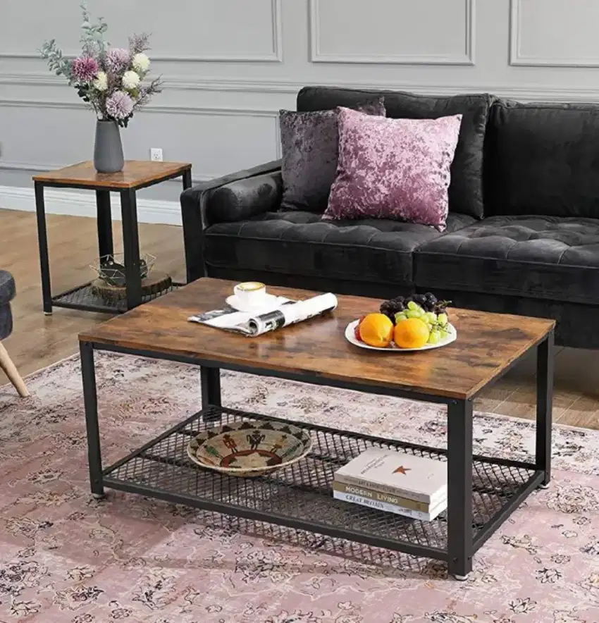 Table modern minimalis industrial