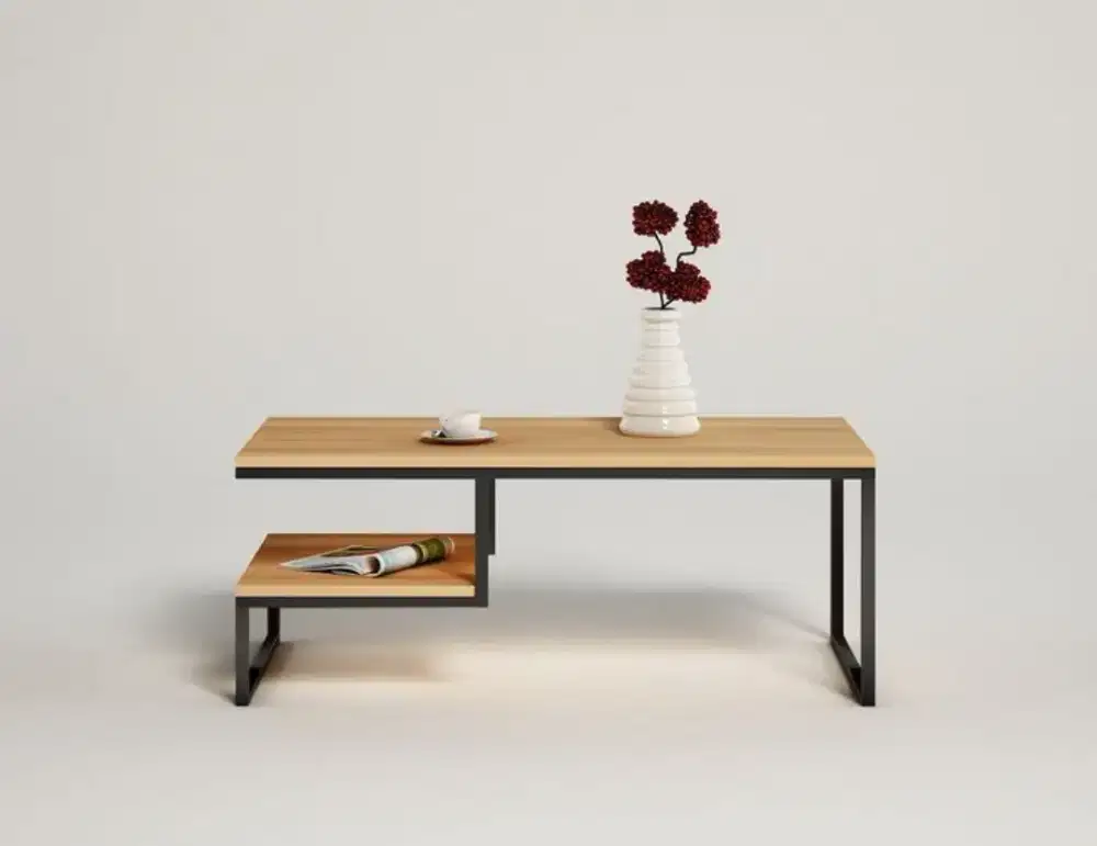Table industrial minimalis