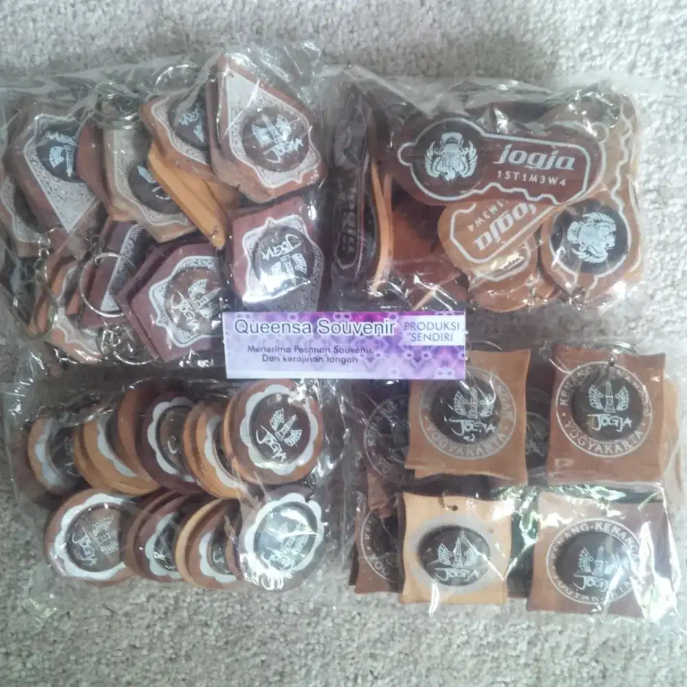 Souvenir Gantungan Kunci Jogja
