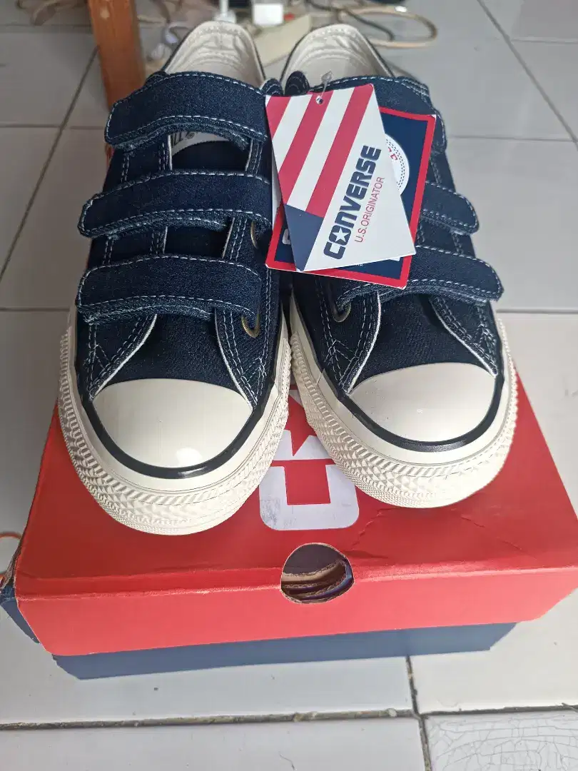 Converse Velcro Denim Japan Market