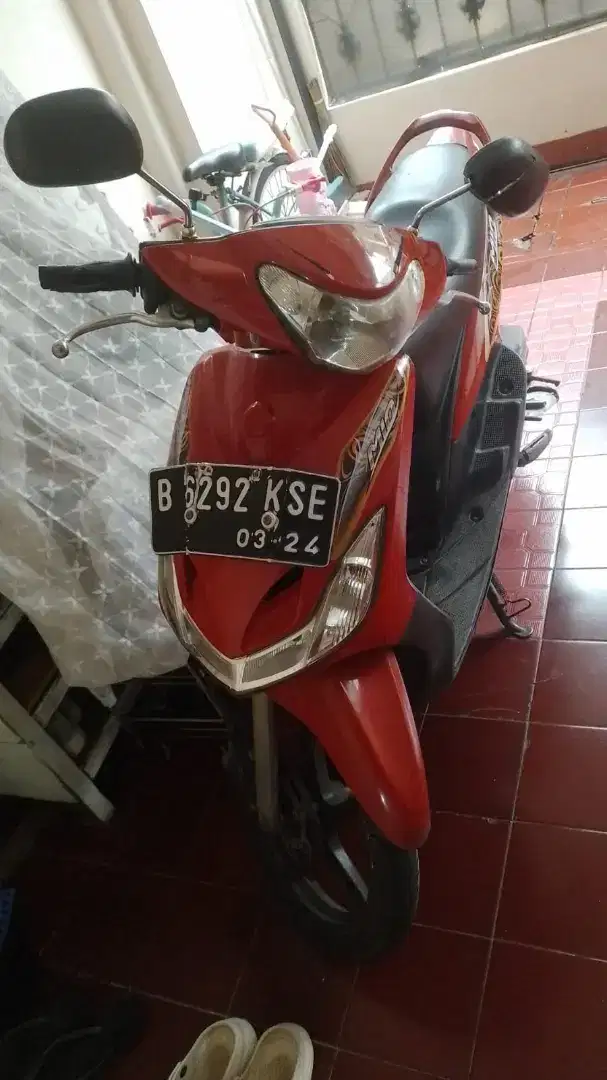 Dijual Yamaha Mio Smile THN 2009,, harga 4jt nego