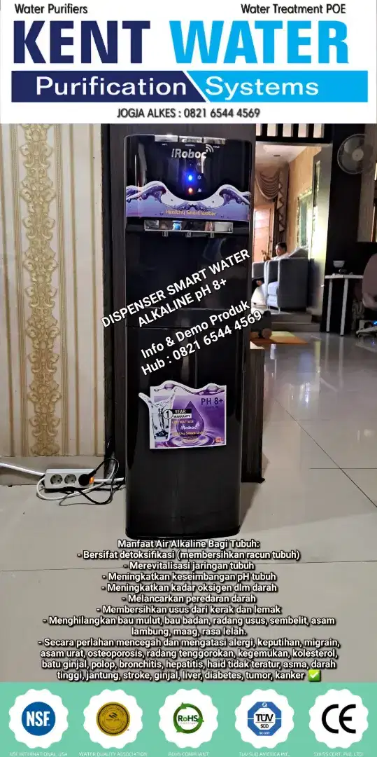 Filter Air minum Berkapur - Kandungan Besi dll