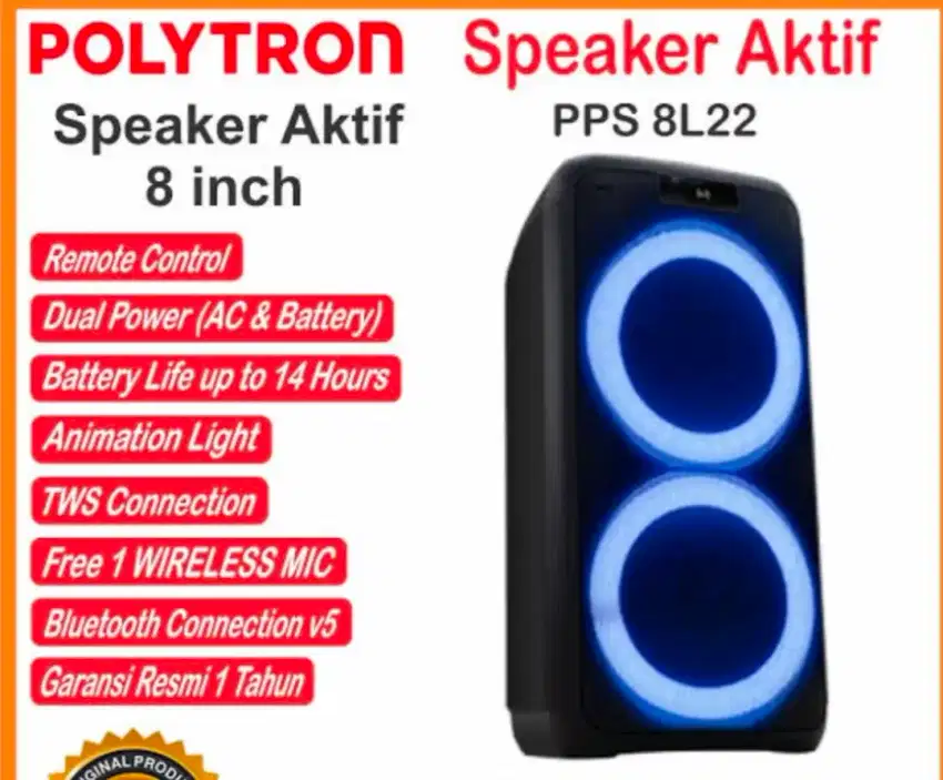 SPEAKER POLYTRON BISA CICILAN TANPA DP