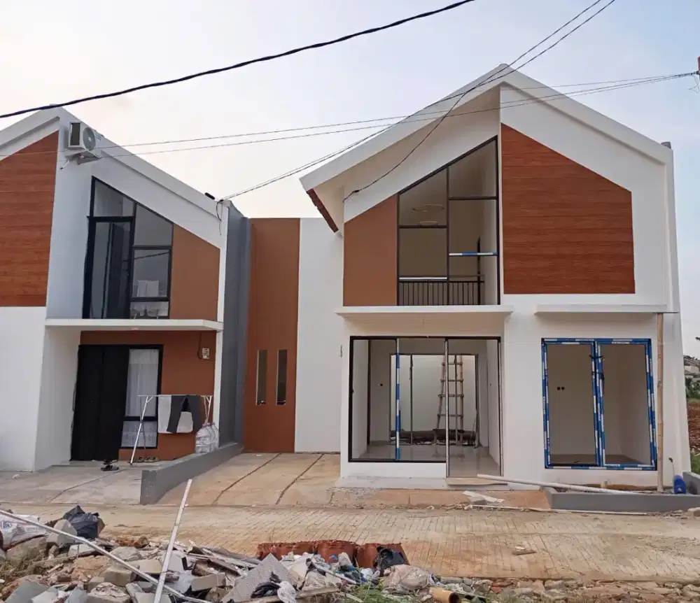 Perumahan minimalis harga ekonomis dekat stasiun anti banjir