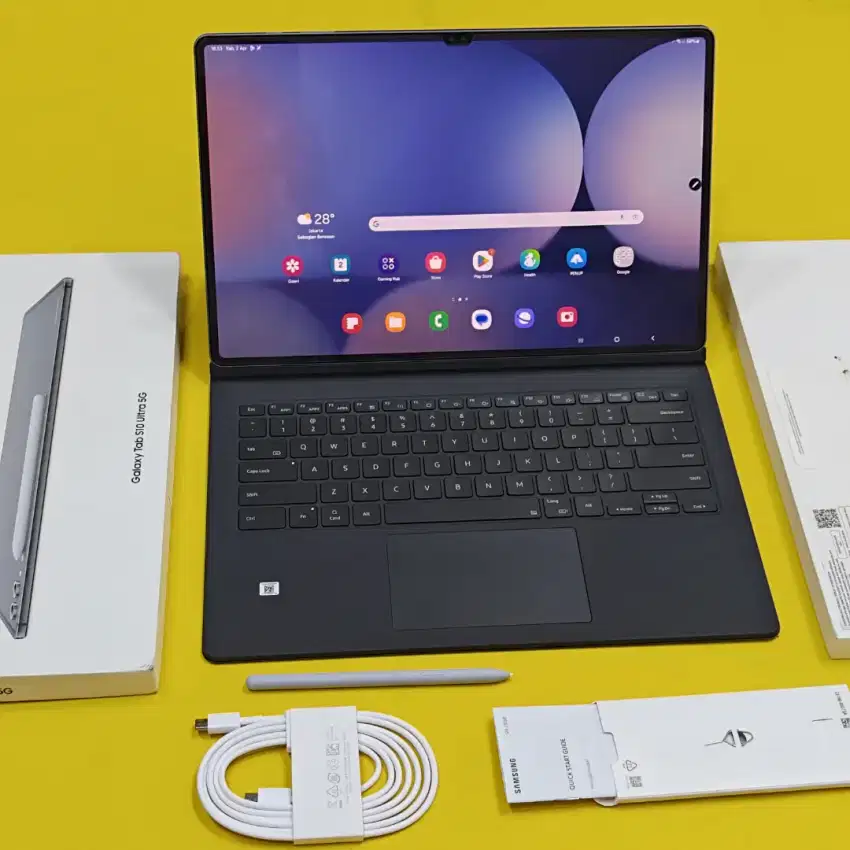 Samsung Tab S10 Ultra 5G Sepaket Keyboard Original Garansi Resmi