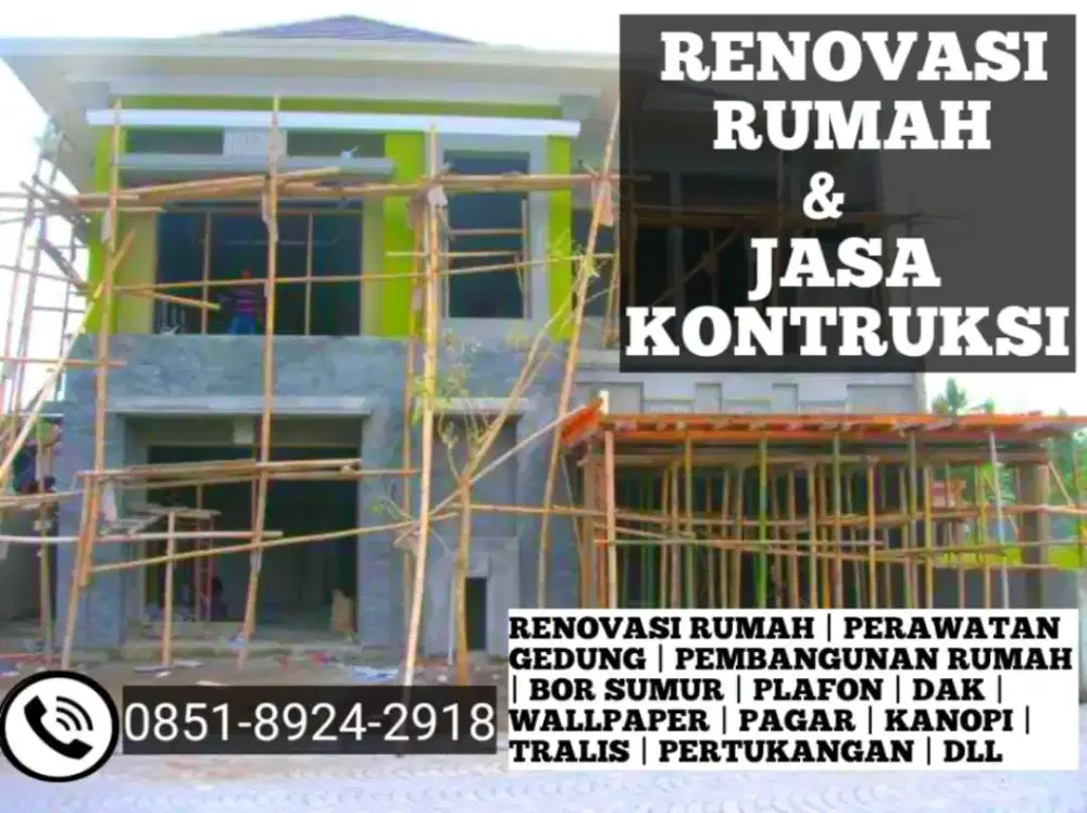 Jasa renovasi dan kontruksi bangunan