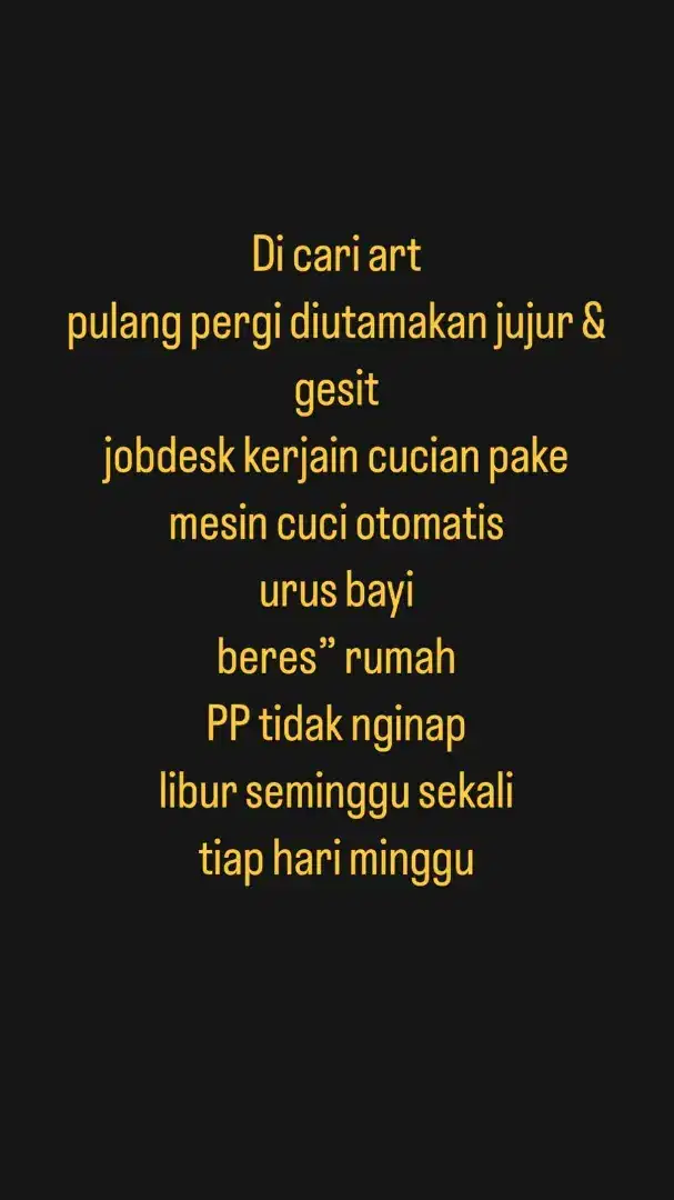 ART PULANG PERGI
